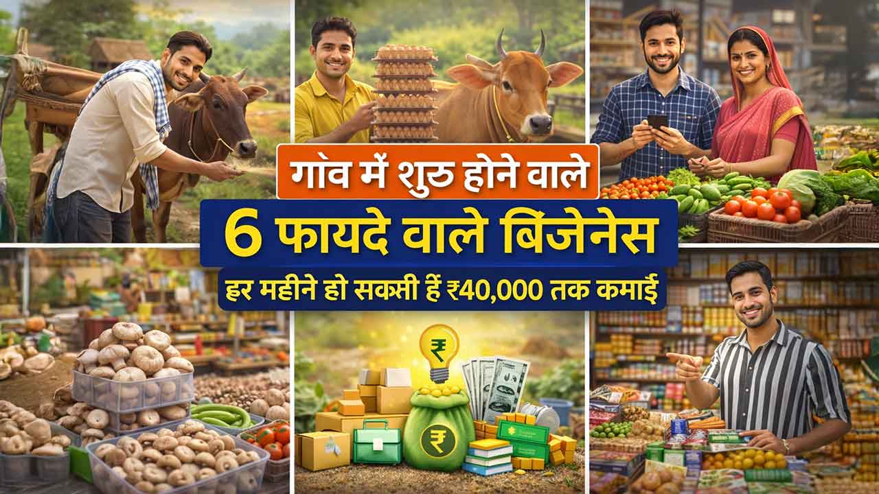 गांव में शुरू होने वाले 6 फायदे वाले बिजनेस, हर महीने हो सकती है ₹40,000 तक कमाई