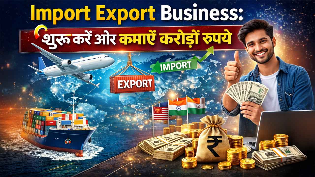 घर बैठे शुरू करें Import Export Business और बनाएं करोड़ों का व्यापार