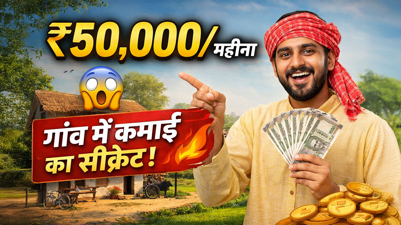 गांव में रहकर कमाएं ₹50,000/महीना! ये 2 तरीके बदल देंगे आपकी जिंदगी
