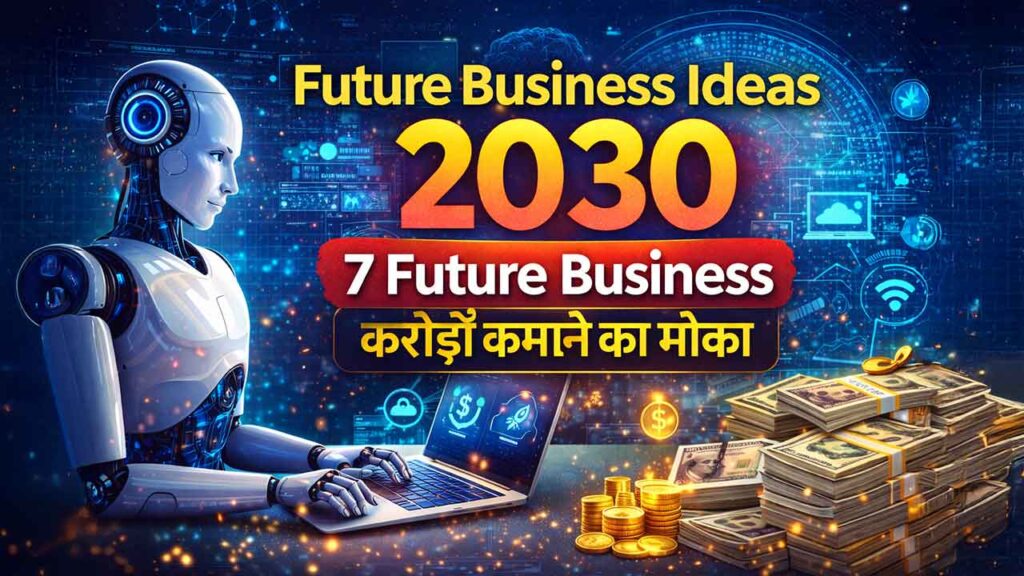 Future Business Ideas 2030: आने वाले समय के 7 सबसे बड़े बिजनेस जो बना सकते हैं करोड़पति